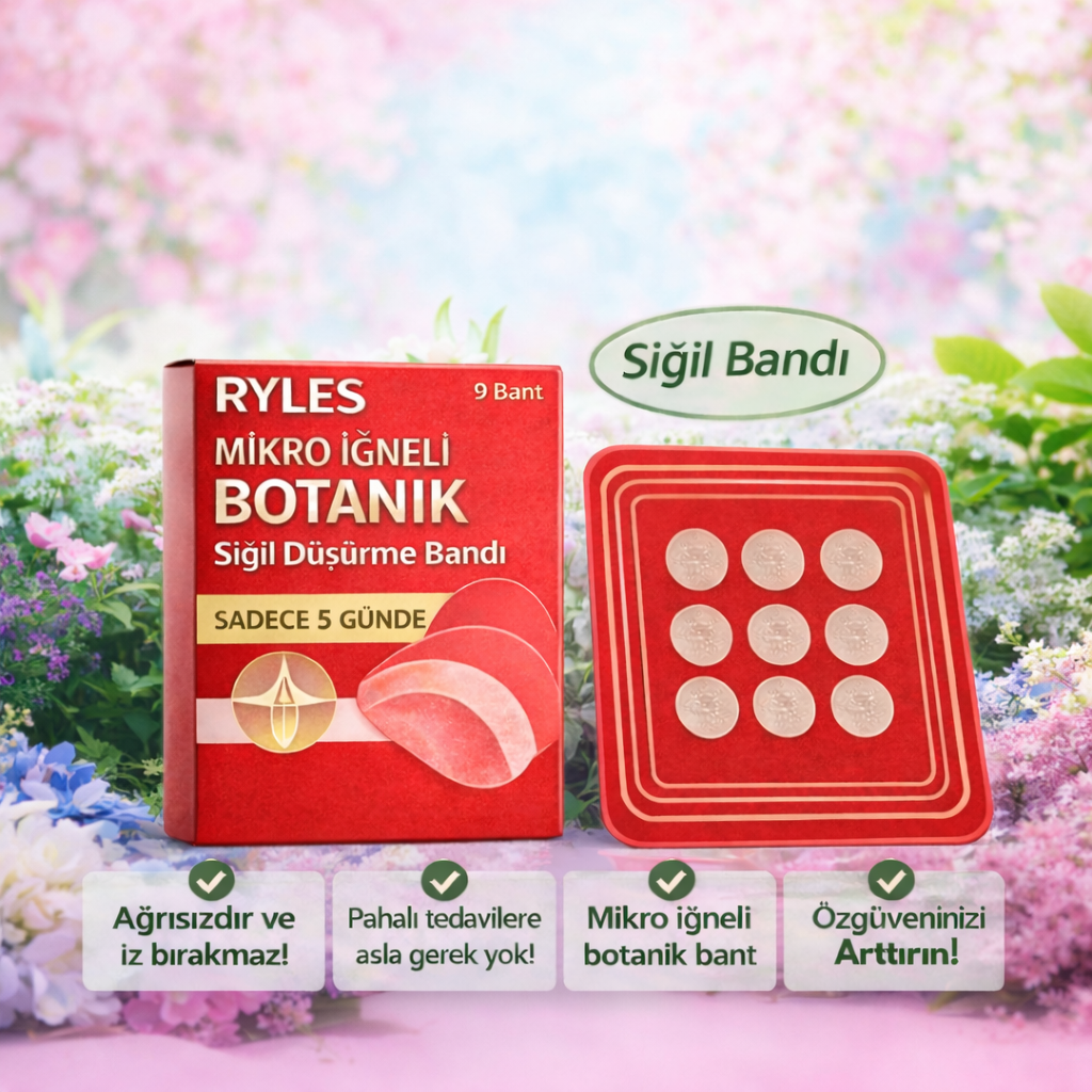 Ryles Mikro İğneli Siğil Düşürücü Bant – 5 Günde İz Bırakmadan Düşürür