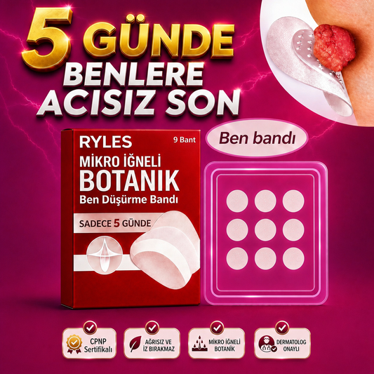 Benleri Cerrahiye Gerek Kalmadan Yok Etmenin Yeni Yolu: Ryles Mikro-İğneli Bant (5 Günde Etkili!)