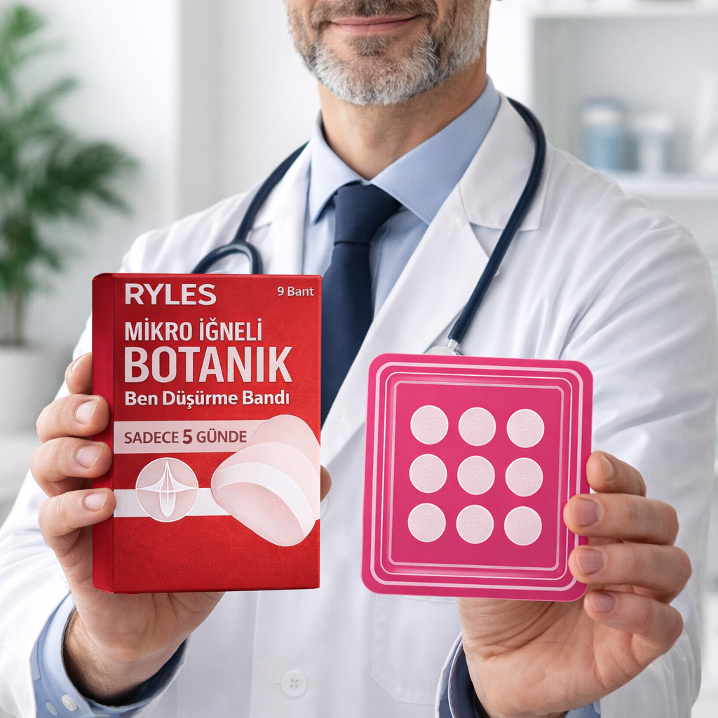 Ryles Mikro İğneli Ben Ve Siğil Düşürücü Bant – 5 Günde İz Bırakmadan Düşürür