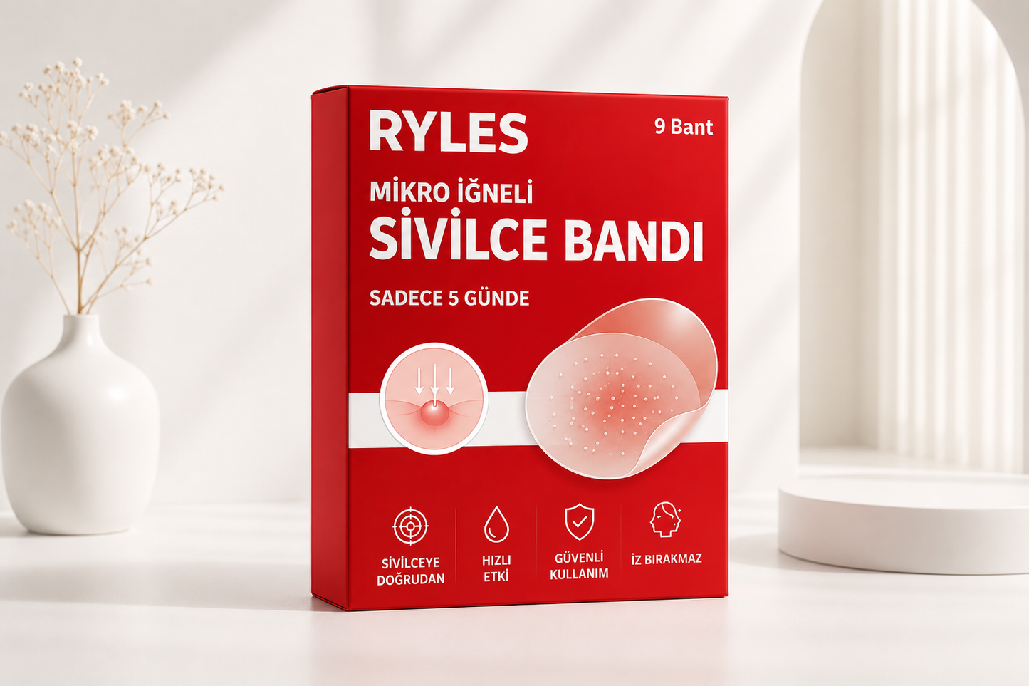 Ryles Mikro İğneli Sivilce Bandı