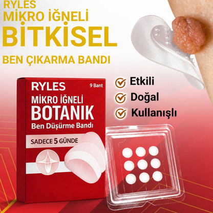 Ryles Mikro İğneli Ben Bandı 5 Günde Acısız Son!