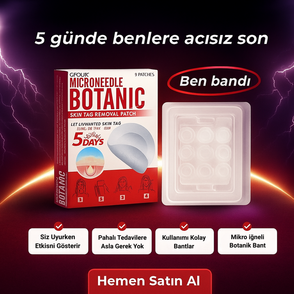 Ryles Mikro İğneli Ben Düşürücü Bant – 5 Günde İz Bırakmadan Düşürür
